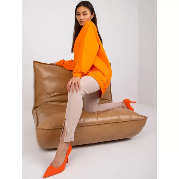  Hanorac de dama BASIC FEEL GOOD RV-BL-5185.79P PORTOCALE 