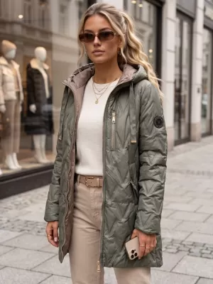 Geaca de dama DSTREET TY5770 VERDE