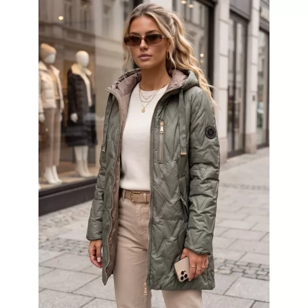  Geaca de dama DSTREET TY5770 VERDE 