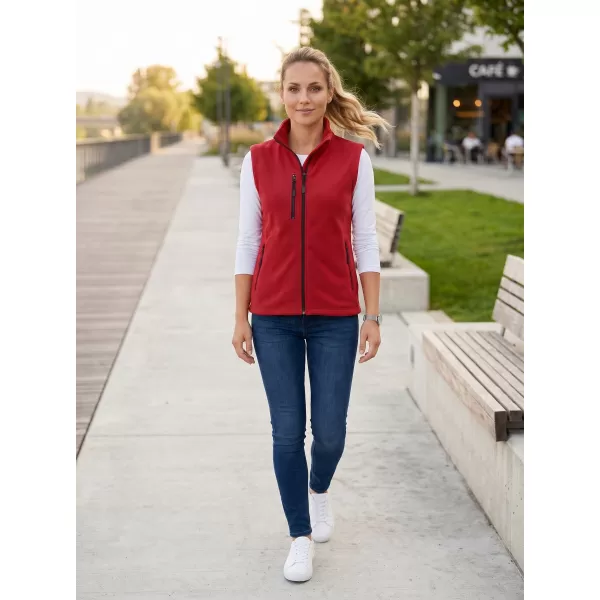  Vesta de dama fleece MALFINI EXIT W-525 ROŞU 