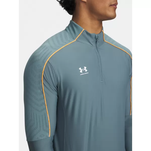  Tricou pentru bărbați UNDER ARMOUR UA M CHALLENGER PRO MIDLAYER 6008988-587 ALBASTRU 