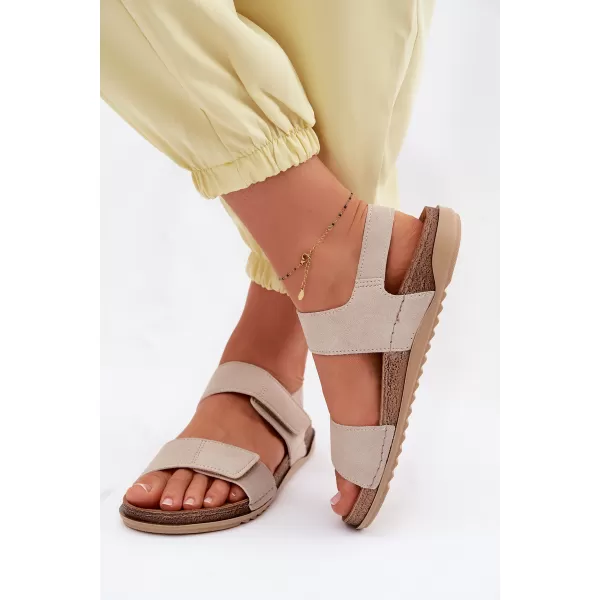  Sandale de dama INBLU AA000070 BEJ 