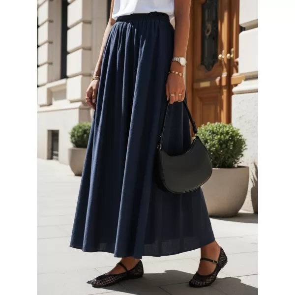  Fusta de dama DSTREET CY0451 ALBASTRU ÎNCHIS 