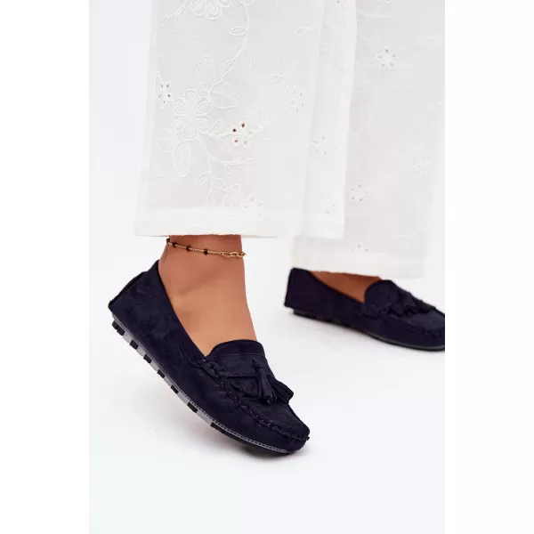  Mocasini de dama BOTO W2551 ALBASTRU 