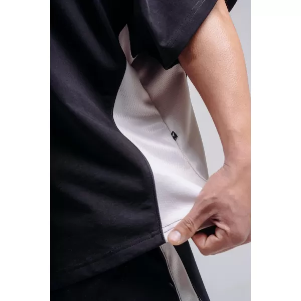  Tricou supradimensionat NEBBIA PRIMAL 869 NEGRU 