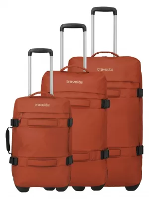 Set de genti TRAVELITE BOLONIA WHEELED DUFFLE PORTOCALE