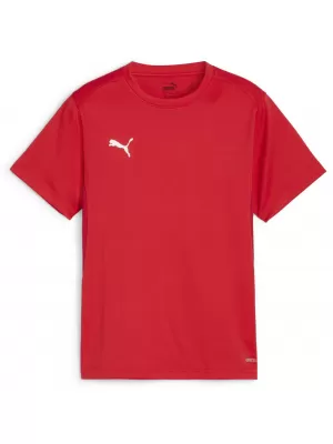 Tricou pentru copii PUMA TEAMGOAL JERSEY JR 658637-01 PUMA RED/PUMA WHITE/FAST RED