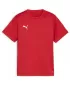 Tricou pentru copii PUMA TEAMGOAL JERSEY JR 658637-01 PUMA RED/PUMA WHITE/FAST RED