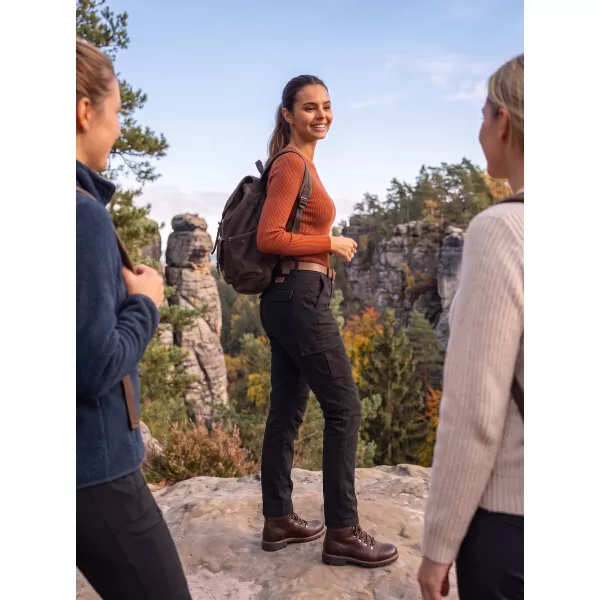  Pantaloni de trening pentru femei ALPINE PRO UDESA NEGRU 