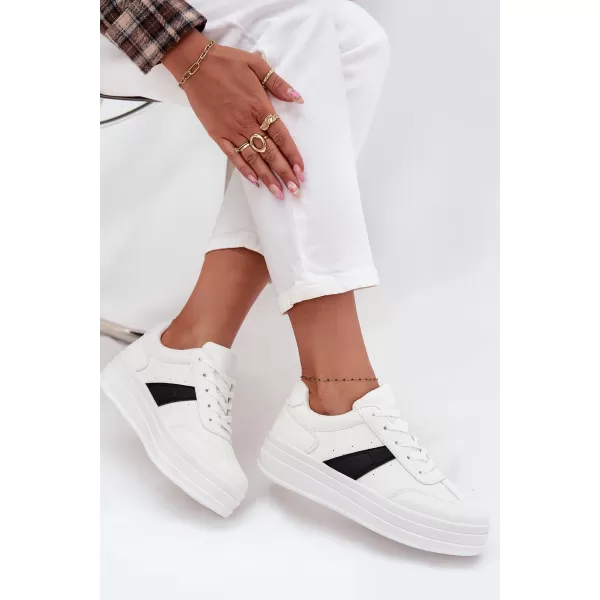  Adidași de damă EVENTO 25SP26-9088 ALB 