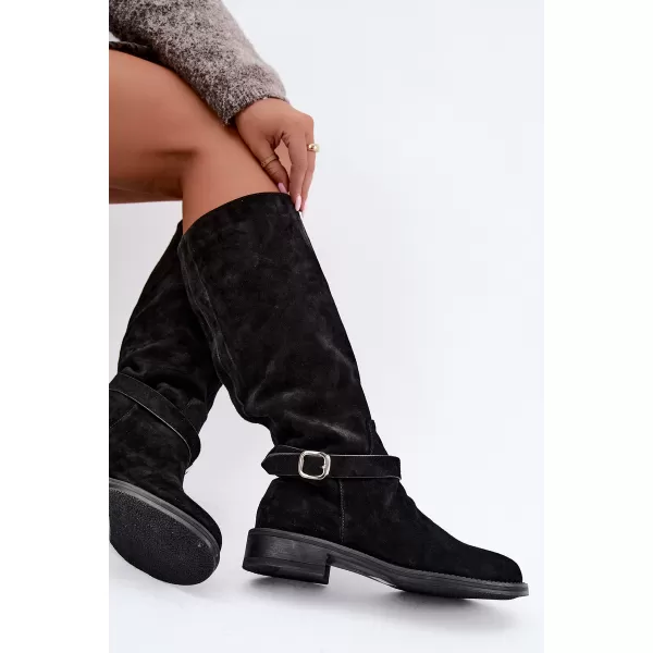  Cizme de dama VINCEZA 89168 NEGRU 