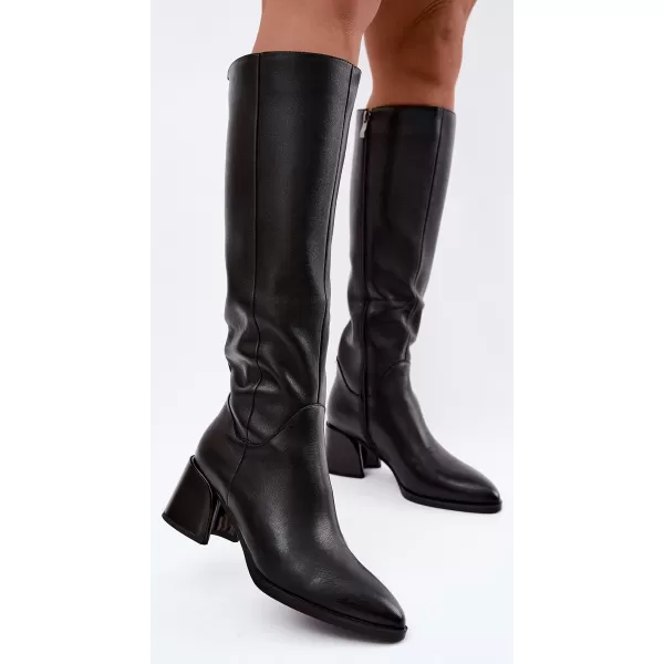  Cizme de dama D&A JC62-1069 NEGRU 