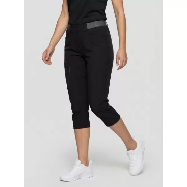  Pantaloni capri dama ALPINE PRO WEDERA 2 NEGRU 