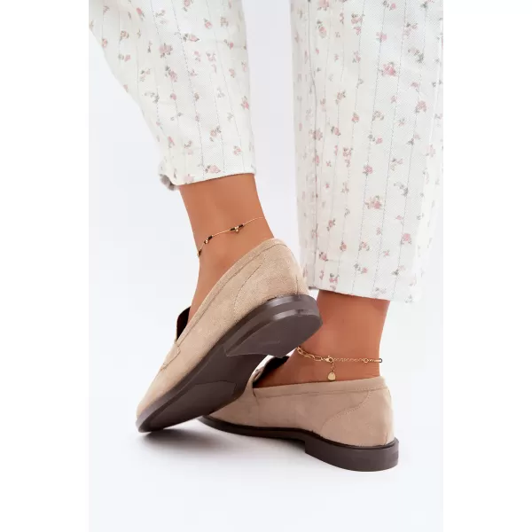  Mocasini de dama BOTO 1539 KAKI 