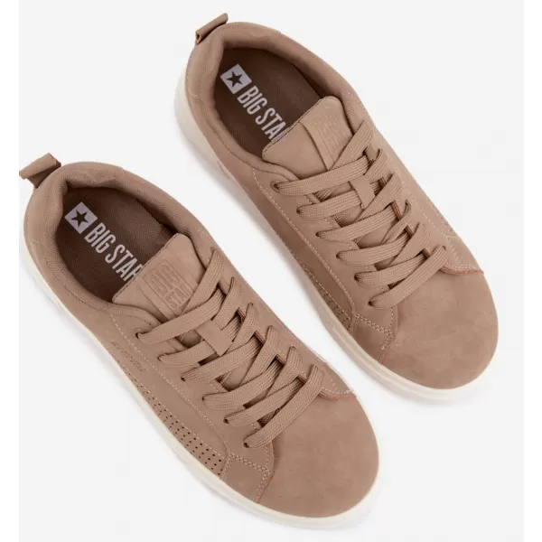  Adidași pentru bărbați BIG STAR SHOES UU174322 BEJ 