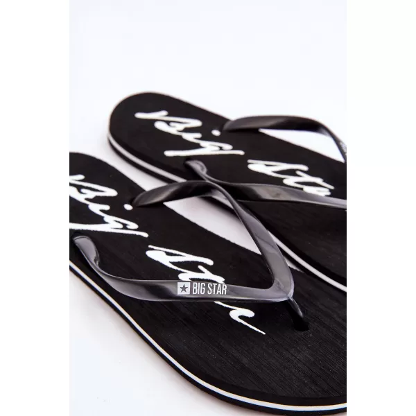 Șlapi de damă BIG STAR SHOES LL274761 NEGRU 