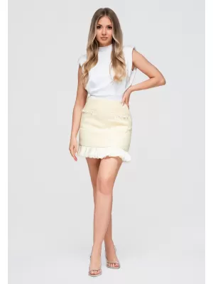 Fusta de dama OMBRE OW-GL-E0010 GALBEN