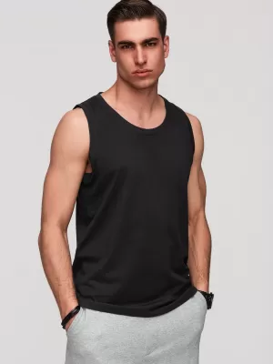 Maiou bărbătesc OMBRE OM-TSBT-0272 NEGRU