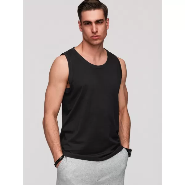  Maiou bărbătesc OMBRE OM-TSBT-0272 NEGRU 