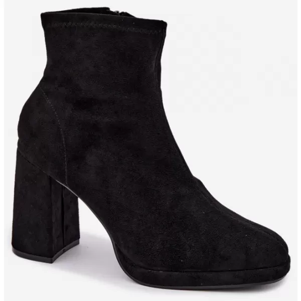 Botine de dama BOTO NN636 NEGRU 