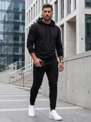 Set pentru bărbați DSTREET AX0692 NEGRU