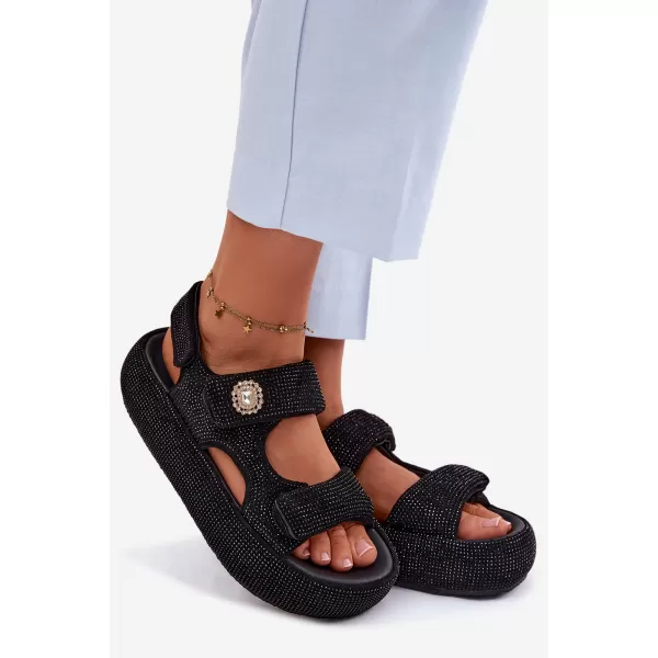  Sandale de dama GOE TT2N4102 NEGRU 