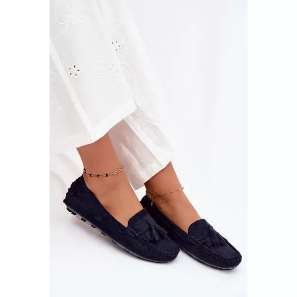  Mocasini de dama BOTO W2551 ALBASTRU 