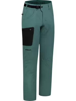 Pantaloni de exterior pentru bărbați NORDBLANC SCRAMBLE NBSPM8359 VERDE