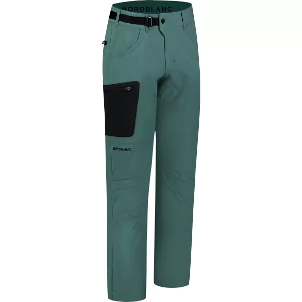  Pantaloni de exterior pentru bărbați NORDBLANC SCRAMBLE NBSPM8359 VERDE 