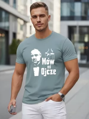 Tricou pentru bărbați DSTREET NX5145R-SB ALBASTRU