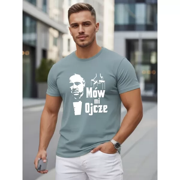  Tricou pentru bărbați DSTREET NX5145R-SB ALBASTRU 