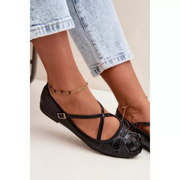  Balerini de dama BOTO 6625-1 NEGRU 