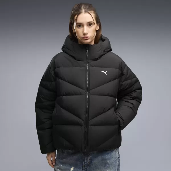  Geaca de dama PUMA HOODED DOWN PUFFER JACKET W 69458001 PUMA NEGRU 