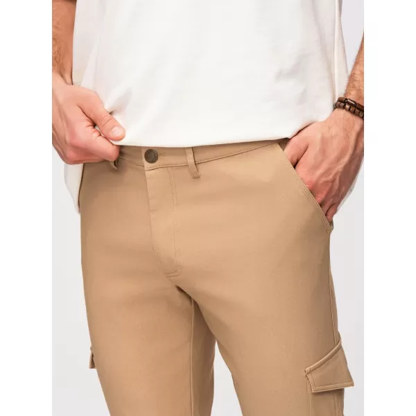  Pantaloni pentru bărbați OMBRE P1515 MARO DESCHIS 