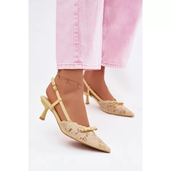  Sandale de dama BOTO 43067-19 GALBEN 