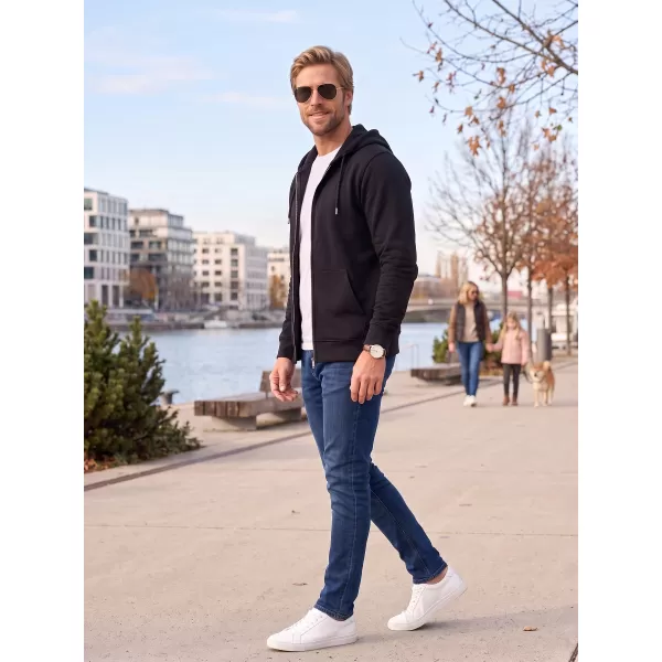  Hanorac pentru bărbați ALTISPORT NP/ALMST45001 OPAL NEGRU 