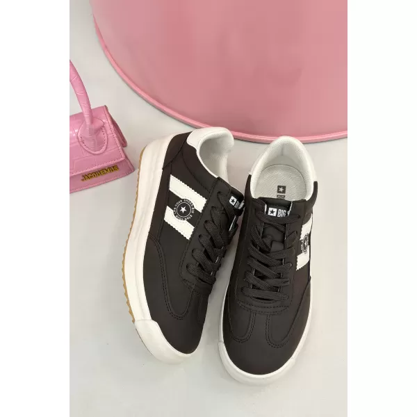  Adidași de damă BIG STAR SHOES UU274024 MARO/BEJ 