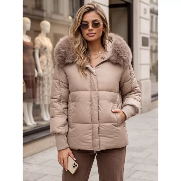  Geaca de dama DSTREET TY6005 CARAMEL 