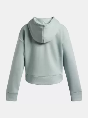 Hanorac pentru fete UNDER ARMOUR UA RIVAL FLEECE HOODIE 1379517-477 ALBASTRU