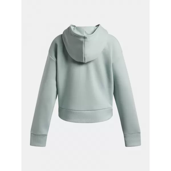  Hanorac pentru fete UNDER ARMOUR UA RIVAL FLEECE HOODIE 1379517-477 ALBASTRU 