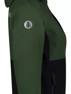 Jachetă softshell pentru femei NORDBLANC BLINK NBSSL8320 VERDE
