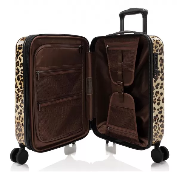  Un set de valize HEYS Elite S, M, L LEOPARD MARO 