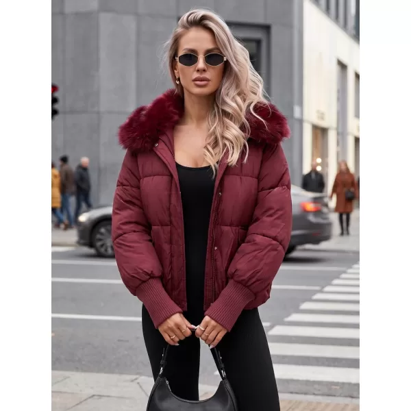  Geaca de dama DSTREET TY5817 BURGUNDIA 