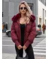Geaca de dama DSTREET TY5817 BURGUNDIA