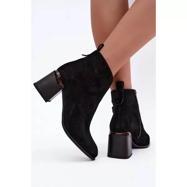  Cizme de dama BOTO 26BT24-399 NEGRU 