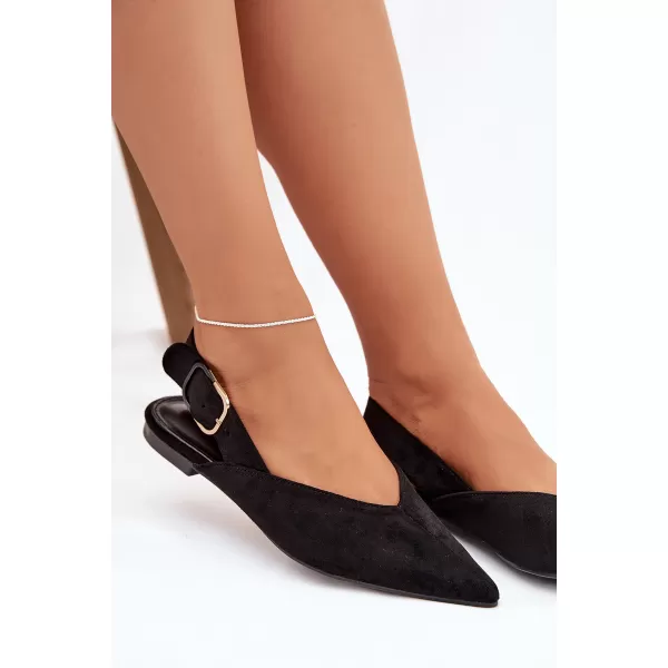  Balerini de dama BOTO JH598/9755 NEGRU 