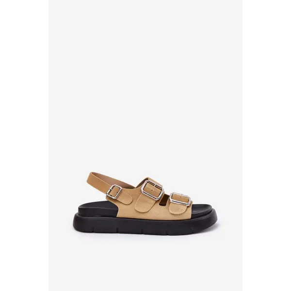  Sandale de dama BIG STAR SHOES RR274665 BEJ 
