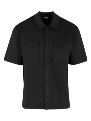 Cămașă pentru bărbați URBAN CLASSICS TB8211-00007 NEGRU