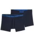 Boxeri pentru bărbați PUMA MEN EVERYDAY PLACED LOGO BOXER 2P 93847619 ALBASTRU MARIN