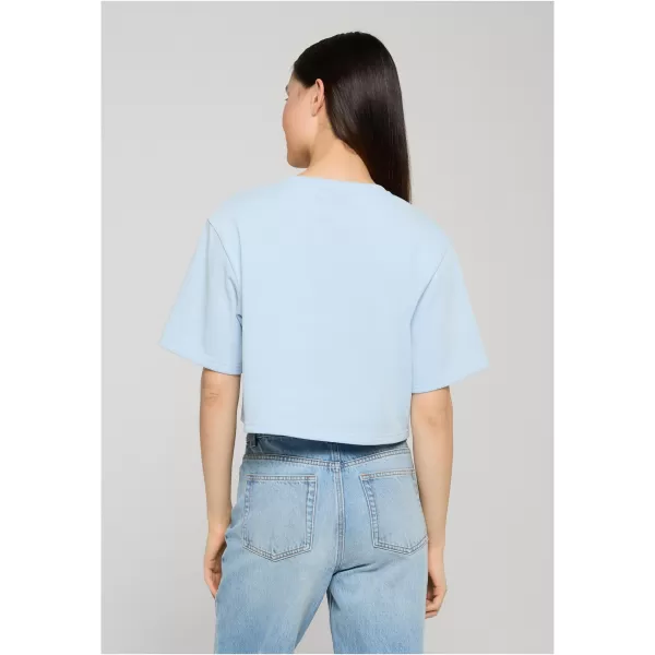  Tricou de damă URBAN CLASSICS TB8288 ÎNGHEAȚĂ ALBASTRU 